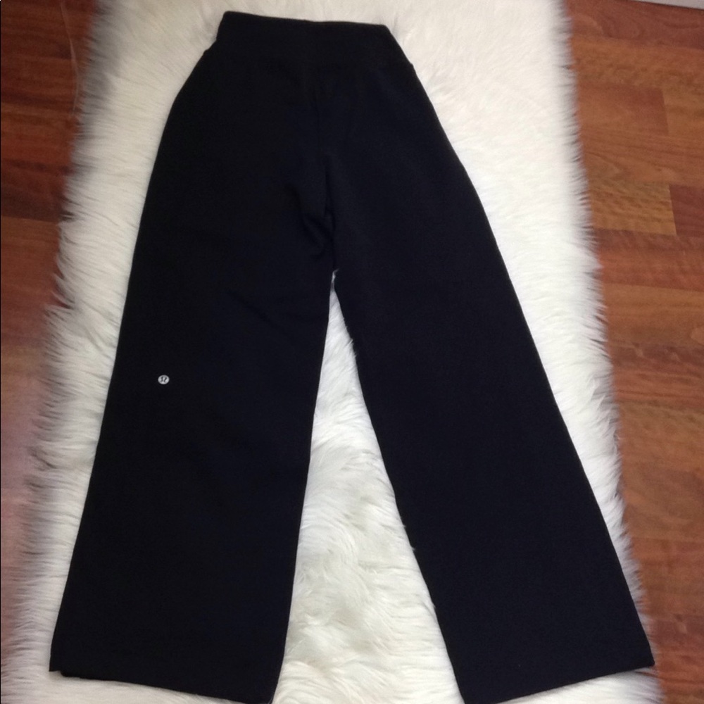LULULEMON Hi Rise Waisted Flare Wide Leg Pants 4